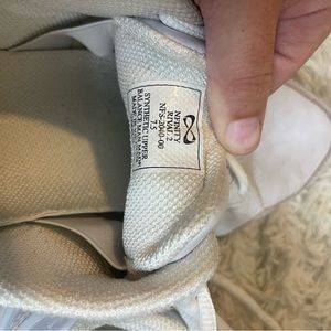 White Infinity Cheer Shoes